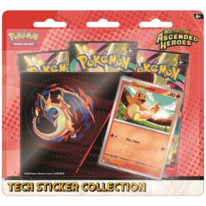 Pokemon Ascended Heroes - Charizard Tech Sticker Collection
