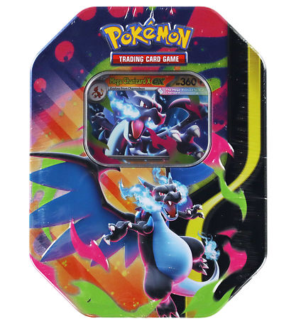 Pokemon TCG Mega Charizard X ex Tin