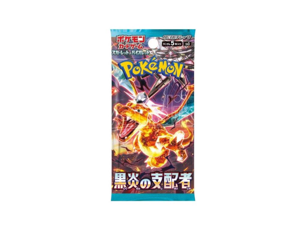 Pokemon Ruler of the Black Flame - Booster Pack (Japansk)