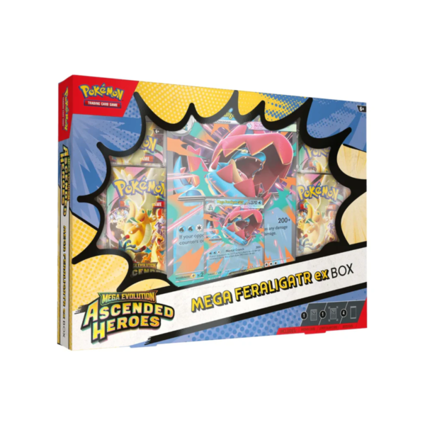 Pokemon TCG - Ascended Heroes - Mega Feraligatr ex Box