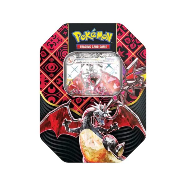 Pokemon TCG – Paldean Fates – Charizard Tin Pokemon TCG - Paldean Fates - Charizard Tin