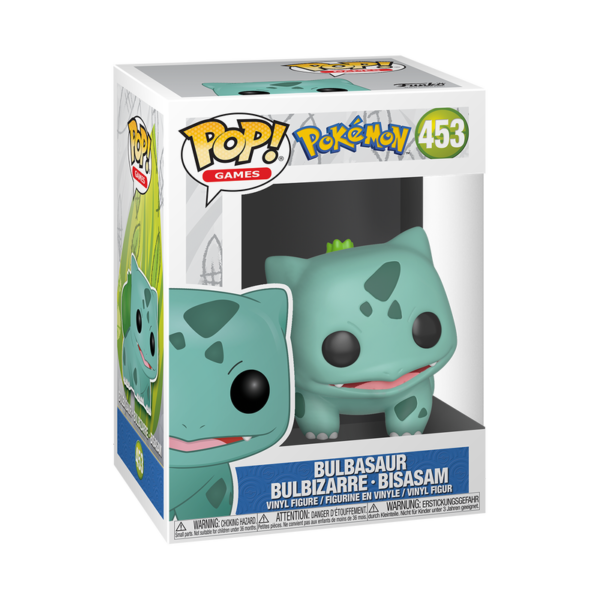 Pokemon Pop! Games Vinyl Figure - Bulbasaur (#453)