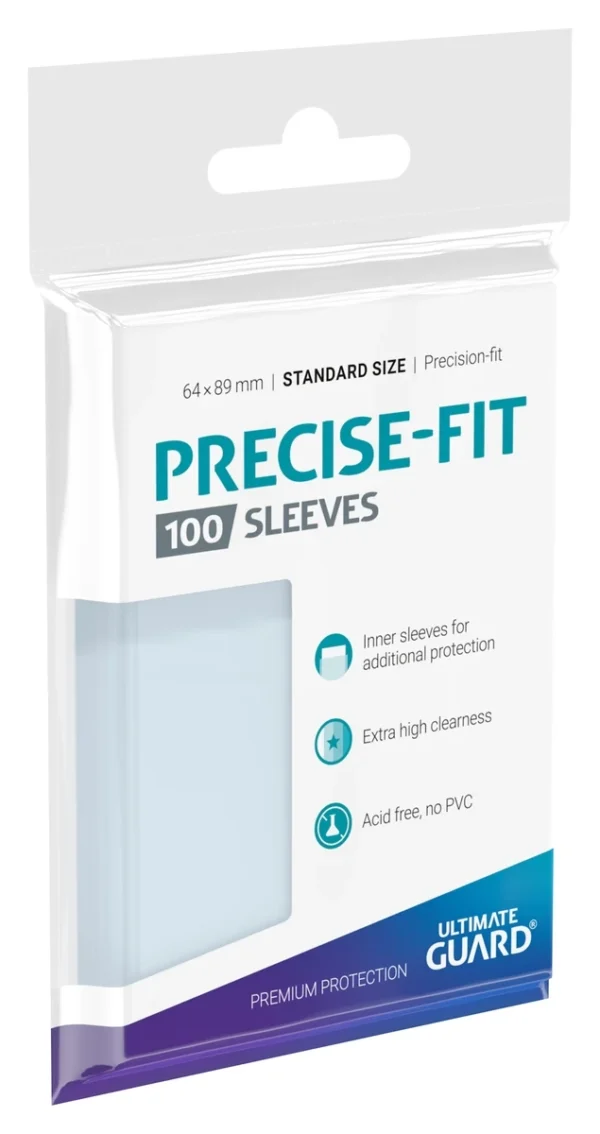 Ultimate Guard - Precise-Fit Sleeves Standard Size (100) Ultimate Guard - Precise-Fit Sleeves Standard Size (100)