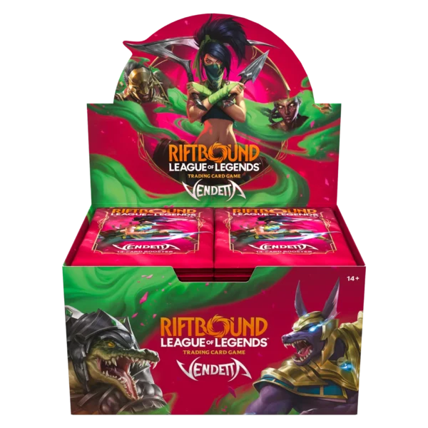 Riftbound TCG - Vendetta - Booster Display Box Riftbound TCG - Vendetta - Booster Display Box