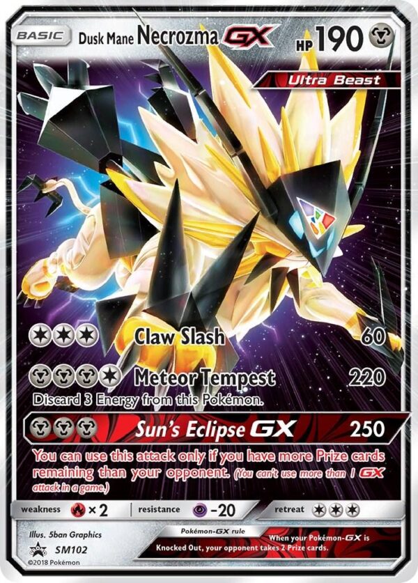 Dusk Mane Necrozma GX - SM-SM102