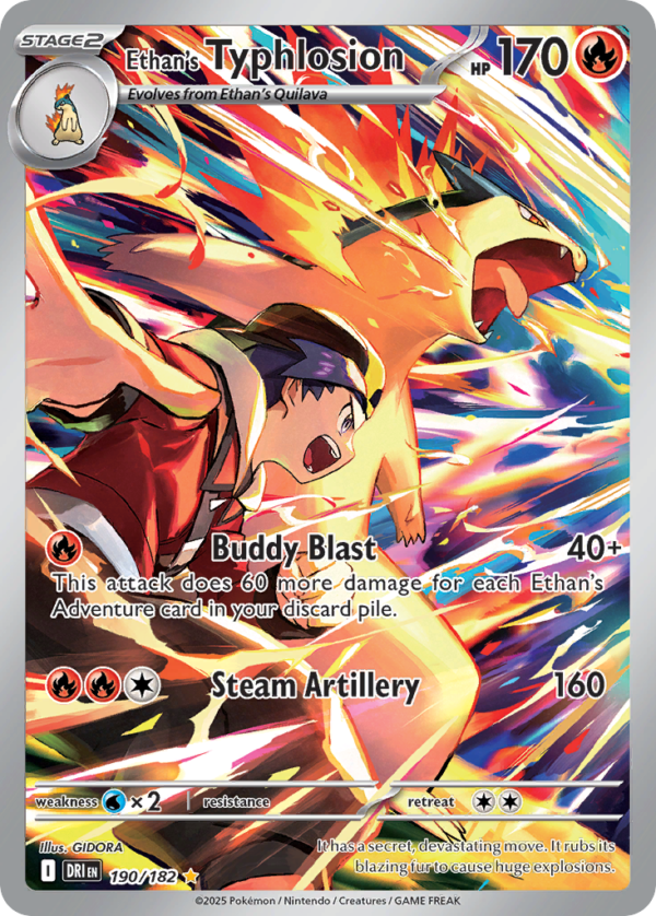 Ethan's Typhlosion - DRI-190