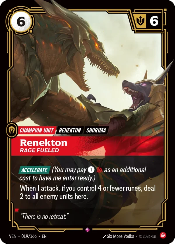 Renekton, Rage Fueled - VEN-019