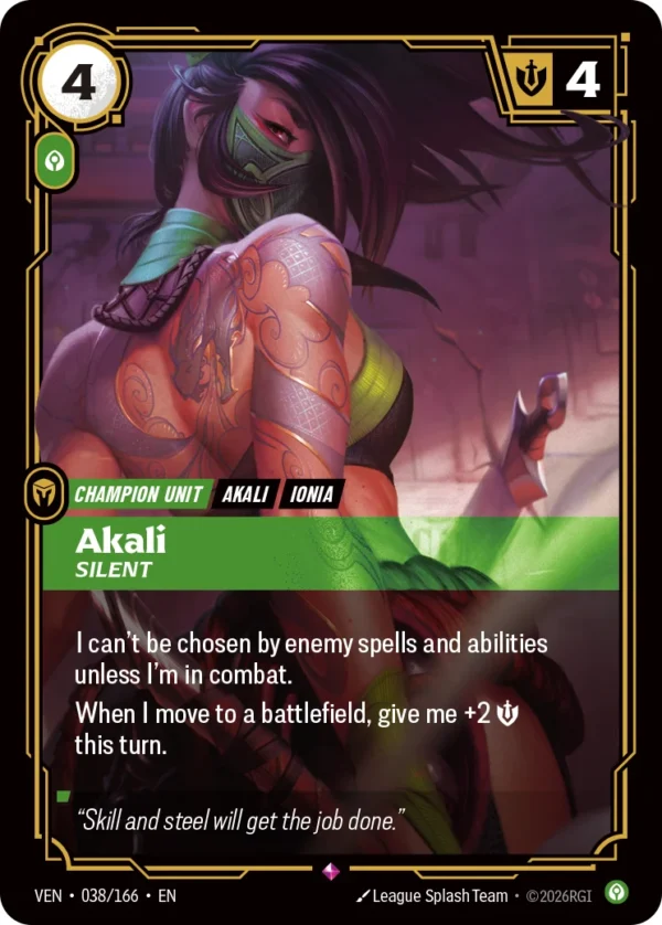 Akali, Silent - VEN-038
