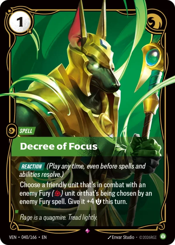 Decree of Focus - VEN-040