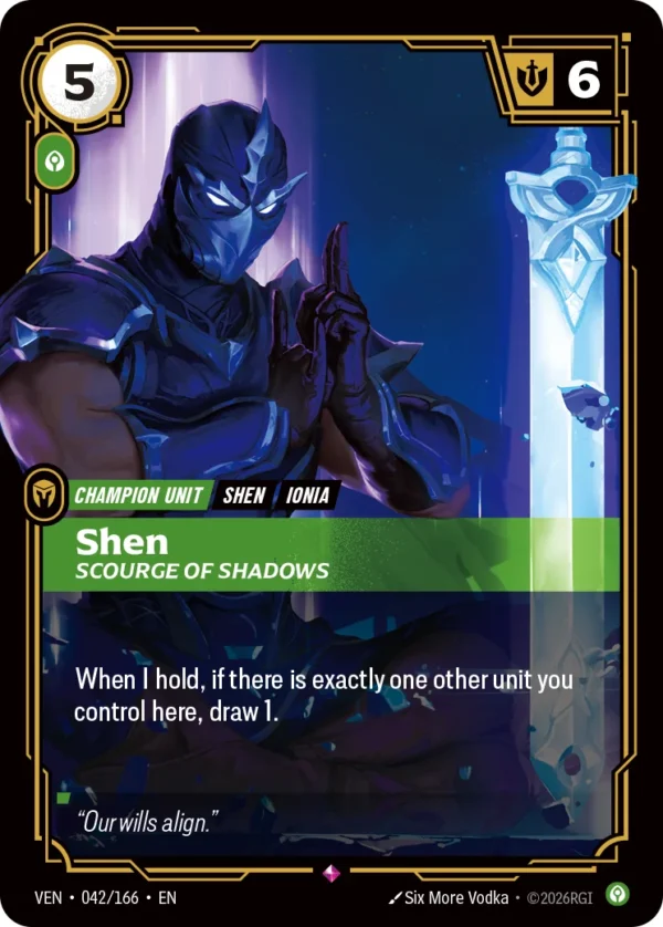 Shen, Scourge of Shadows - VEN-042