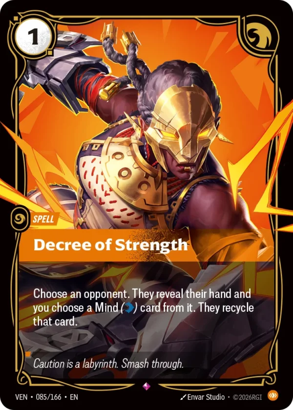 Decree of Strength - VEN-085