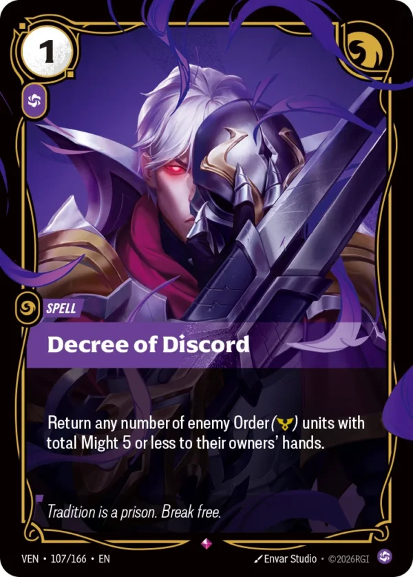 Decree of Discord - VEN-107