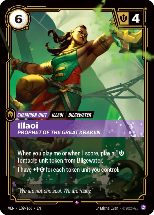Illaoi, Prophet of the Great Kraken - VEN-109