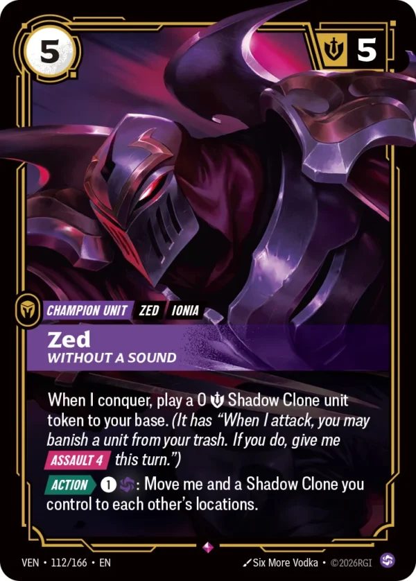 Zed, Without a Sound - VEN-112