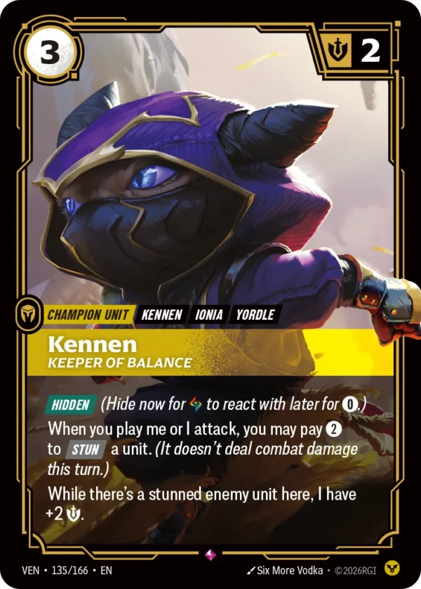 Kennen, Keeper of Balance - VEN-135