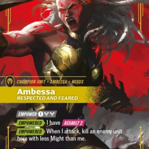 Ambessa, Respected and Feared - VEN-136a
