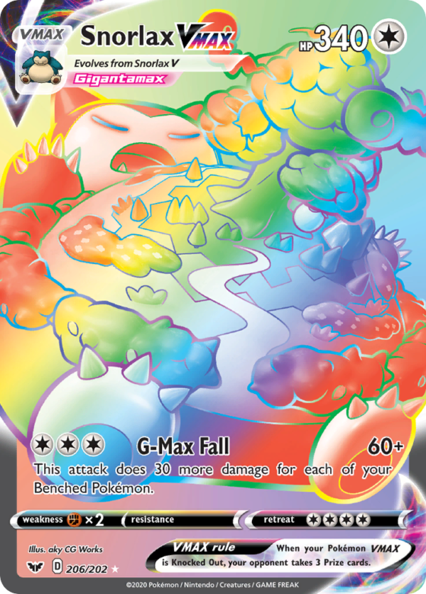 Snorlax VMAX - SSH-206