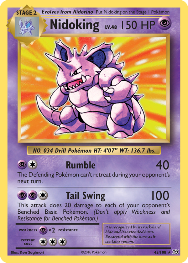 Nidoking - EVO-45