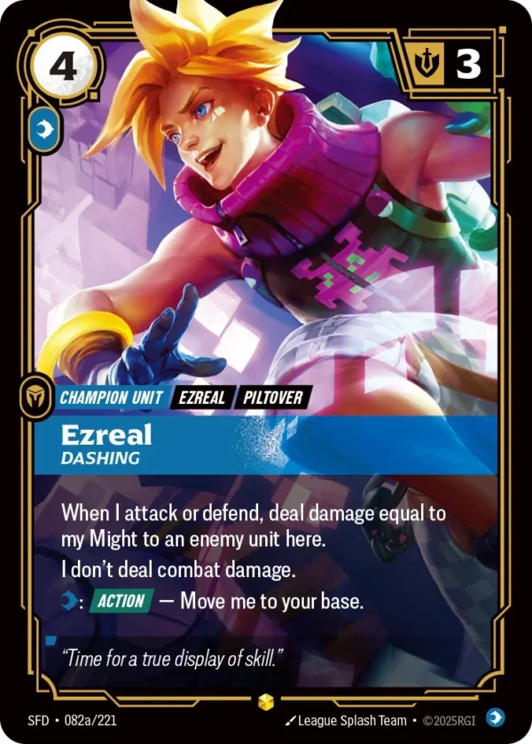 Ezreal, Dashing - SFD-082a