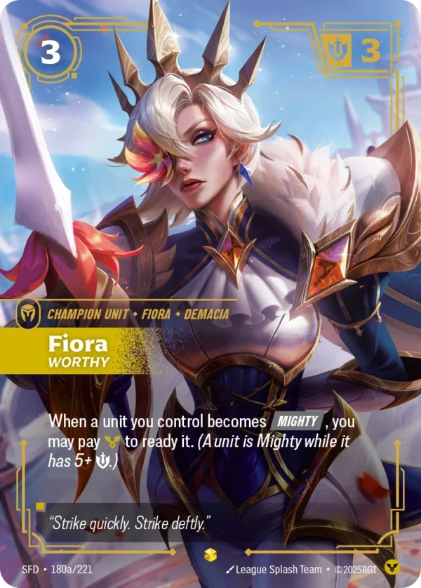 Fiora, Worthy - SFD-180a