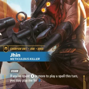Jhin, Meticulous Killer - UNL-089a