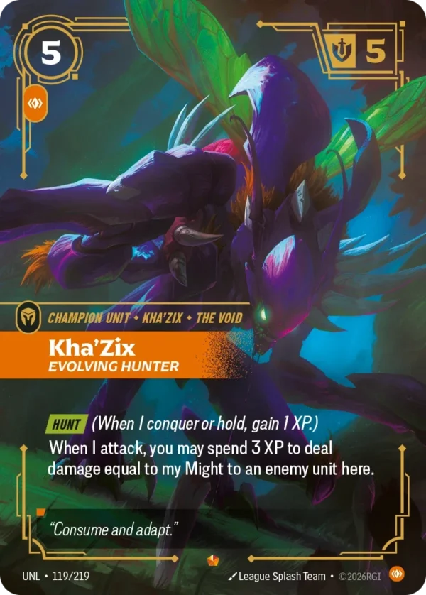 Kha'Zix, Evolving Hunter - UNL-119