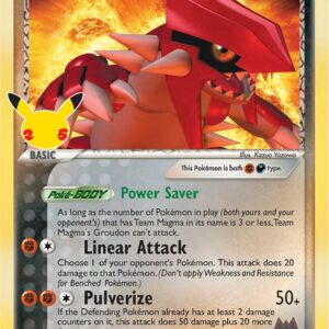 Team Magmas Groudon - CEL-9