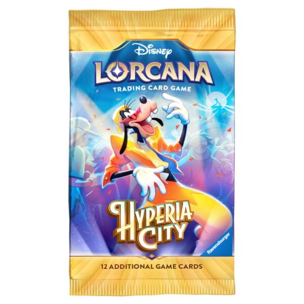 Disney Lorcana - Hyperia City – Booster Pakke