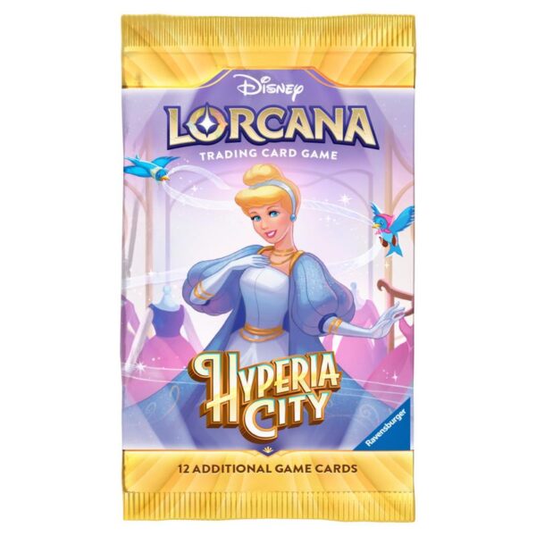 Disney Lorcana - Hyperia City – Booster Pakke
