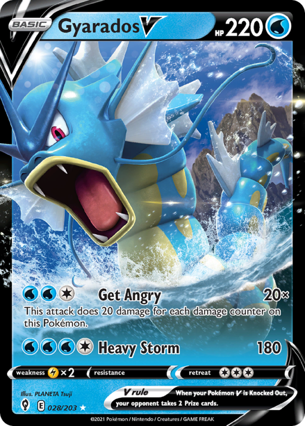 Gyarados V - EVS-28