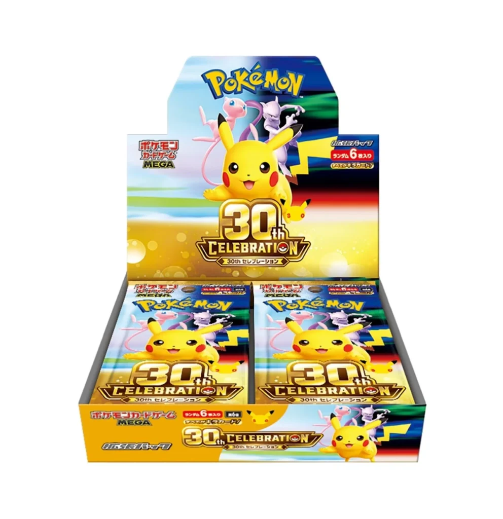 Pokemon TCG - 30th Celebration - Booster Box (Japansk)